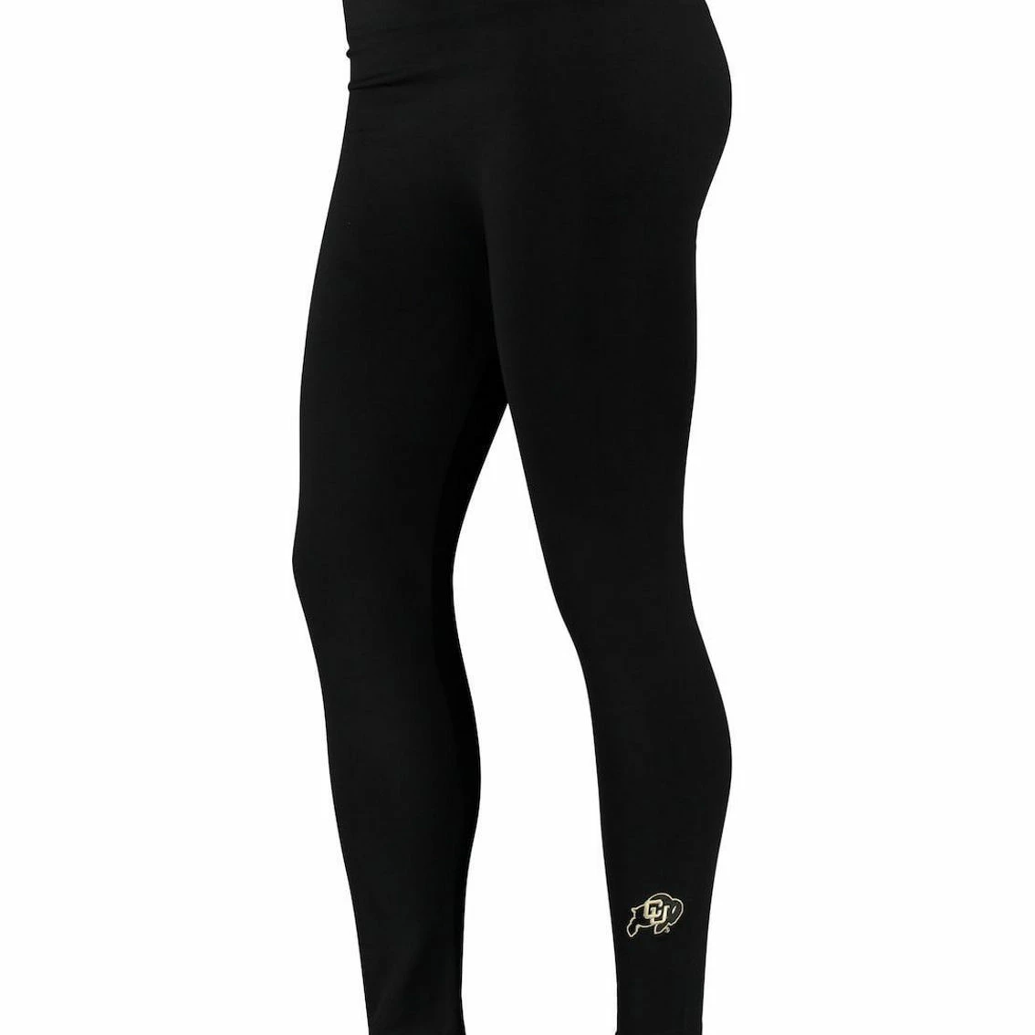 ZooZatz Women's Black Colorado Buffaloes Fleece Leggings 1 ZooZatz Women's Black Colorado Buffaloes Fleece Leggings