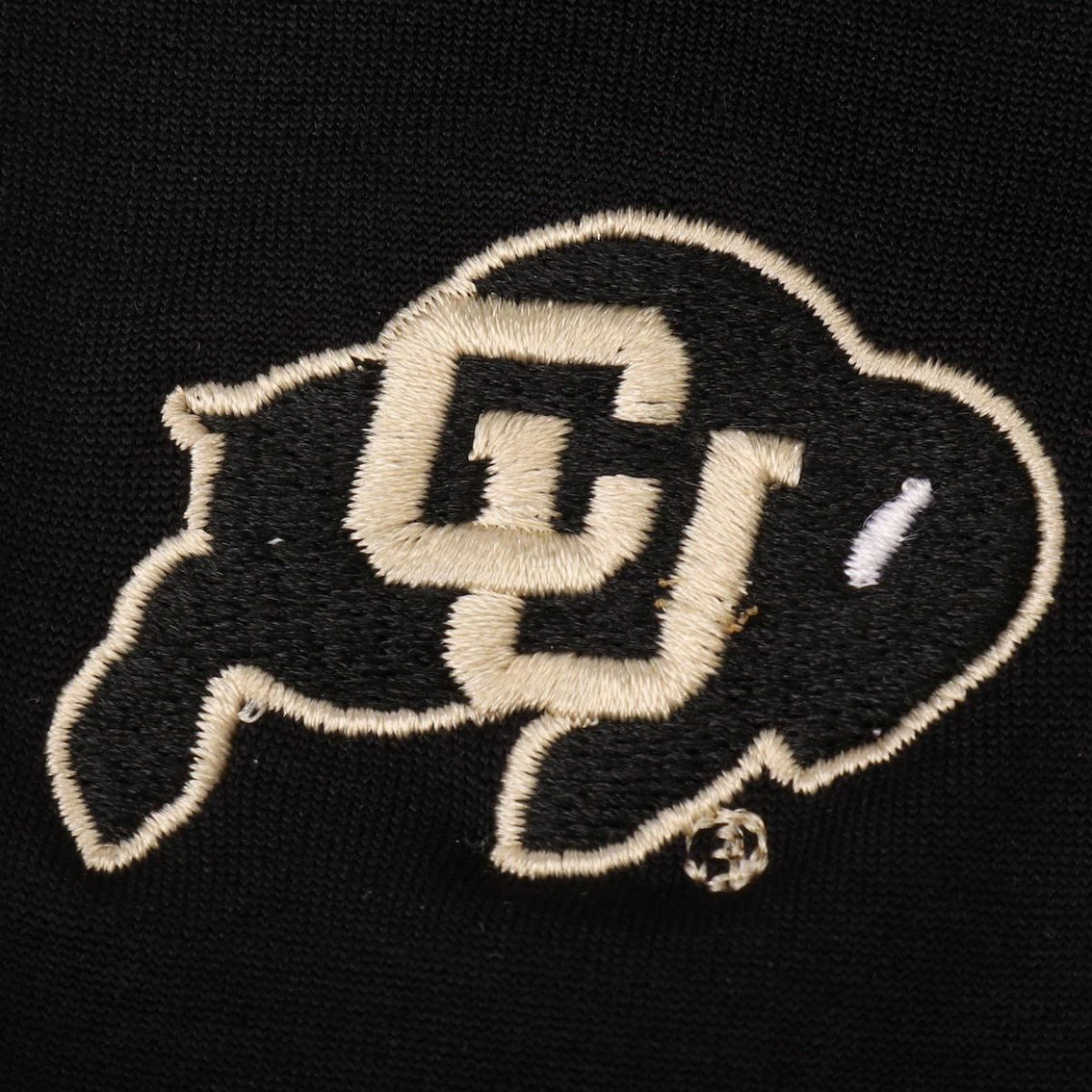 ZooZatz Women's Black Colorado Buffaloes Fleece Leggings 2 ZooZatz Women's Black Colorado Buffaloes Fleece Leggings - Image 2