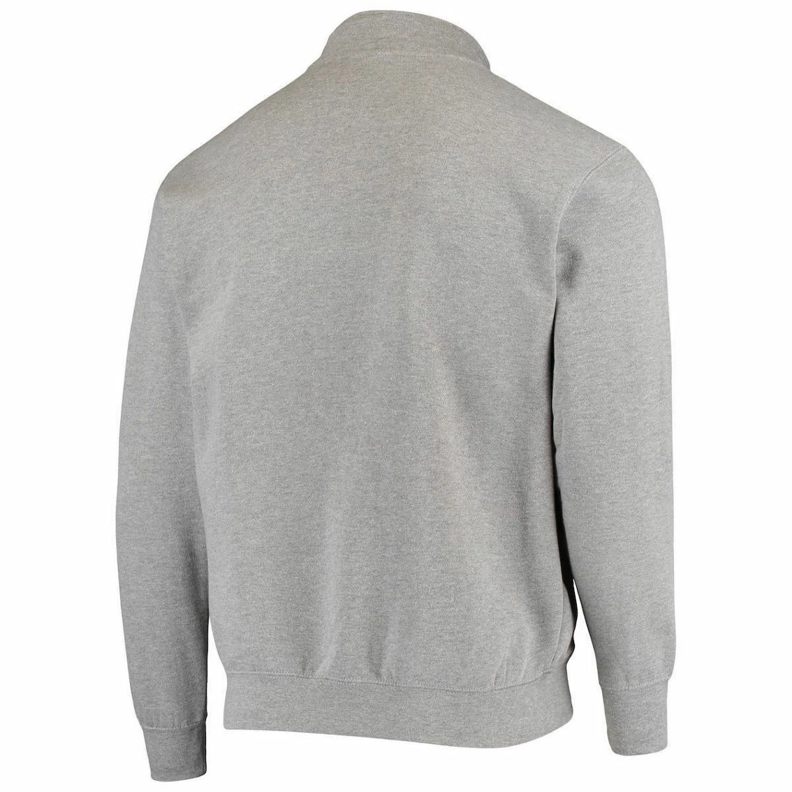 Colosseum Men's Heathered Gray Colorado Buffaloes Tortugas Logo Quarter-Zip Jacket 4 Colosseum Men's Heathered Gray Colorado Buffaloes Tortugas Logo Quarter-Zip Jacket - Image 4