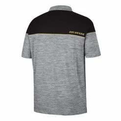 Colosseum Men's Heathered Gray/Black Colorado Buffaloes Birdie Polo -Pro Standard Shop DSCO1146364931 CKZW ALT3