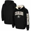 Colosseum Youth Black Colorado Buffaloes 2-Hit Team Pullover Hoodie