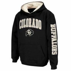 Colosseum Youth Black Colorado Buffaloes 2-Hit Team Pullover Hoodie -Pro Standard Shop DSCO1146462499 1007 ALT2