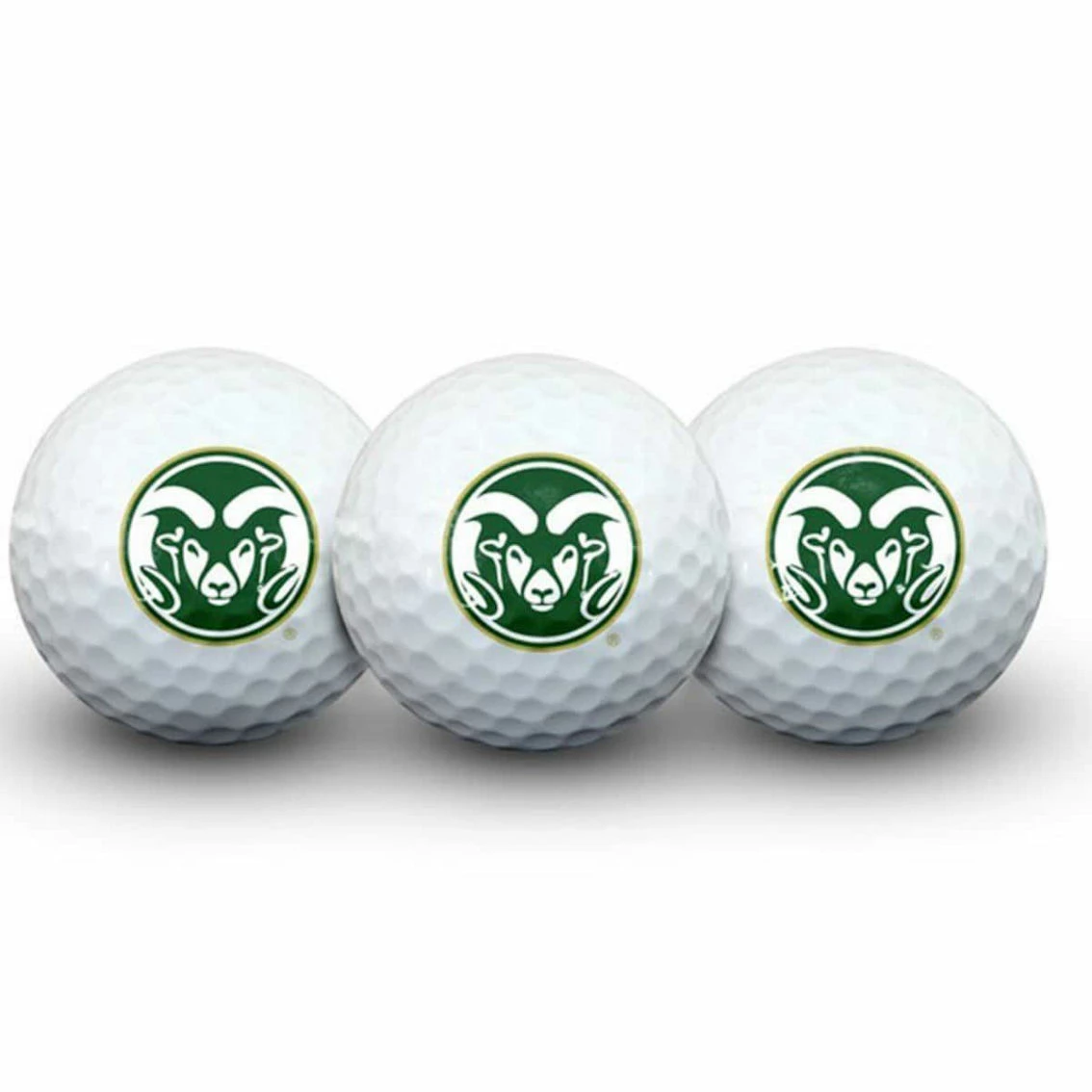 Team Effort Colorado State Rams Pack Of 3 Golf Balls 1 Team Effort Colorado State Rams Pack Of 3 Golf Balls