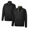 Colosseum Men's Black Colorado Buffaloes Rebound Quarter-Snap Jacket