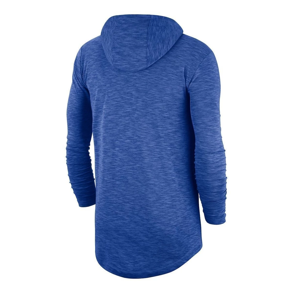 Nike Men's Royal Duke Blue Devils Slub Performance Long Sleeve Hoodie T-Shirt 4 Nike Men's Royal Duke Blue Devils Slub Performance Long Sleeve Hoodie T-Shirt - Image 4