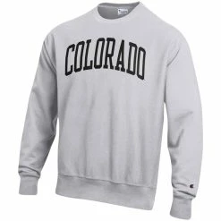 Champion Men's Heathered Gray Colorado Buffaloes Arch Reverse Weave Pullover Sweatshirt 6 Champion Men's Heathered Gray Colorado Buffaloes Arch Reverse Weave Pullover Sweatshirt -Pro Standard Shop DSCO1148302925 1927 ALT2