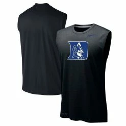 Nike Men's Black Duke Blue Devils Performance Legend Tank Top