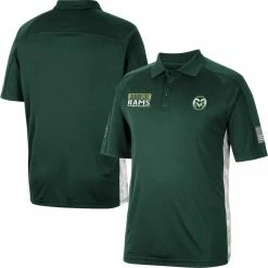 Colosseum Men's Green Colorado State Rams OHT Military Appreciation Snow Camo Polo