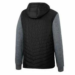 Colosseum Men's Black/Charcoal Colorado Buffaloes Course Herringbone Full-Zip Hoodie -Pro Standard Shop DSCO1148305523 1007 ALT3