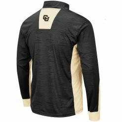 Colosseum Men's Black Colorado Buffaloes Bart Windshirt Quarter-Zip Jacket -Pro Standard Shop DSCO1148306615 1007 ALT3