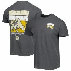 Image One Men's Charcoal Colorado Buffaloes Hyperlocal T-Shirt