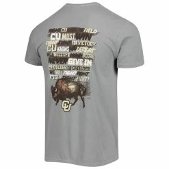 Image One Men's Gray Colorado Buffaloes Hyperlocal T-Shirt 7 Image One Men's Gray Colorado Buffaloes Hyperlocal T-Shirt -Pro Standard Shop DSCO1148309200 1927 ALT3
