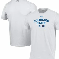 Men's Under Armour White Colorado State Rams Pride T-Shirt