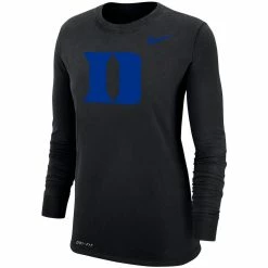 Women's Nike Black Duke Blue Devils Logo Performance Long Sleeve T-Shirt -Pro Standard Shop DSCO1148310836 1007 ALT2