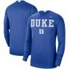 Nike Men's Royal Duke Blue Devils 2021/22 Basketball Team Spotlight Performance Long Sleeve T-Shirt