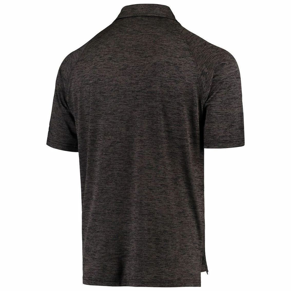 Colosseum Men's Heathered Black Colorado State Rams Logo Down Swing Polo 4 Colosseum Men's Heathered Black Colorado State Rams Logo Down Swing Polo - Image 4