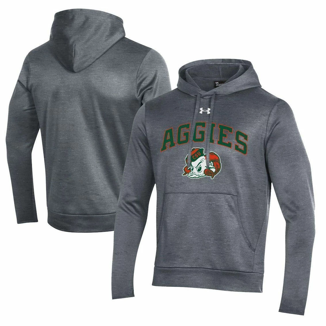 Under Armour Men's Gray Colorado State Rams 2022 Aggie Day Pullover Hoodie 1 Under Armour Men's Gray Colorado State Rams 2022 Aggie Day Pullover Hoodie