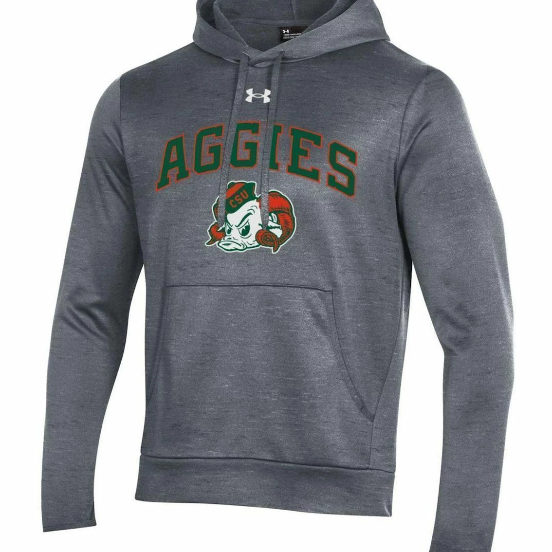 Under Armour Men's Gray Colorado State Rams 2022 Aggie Day Pullover Hoodie 3 Under Armour Men's Gray Colorado State Rams 2022 Aggie Day Pullover Hoodie - Image 3