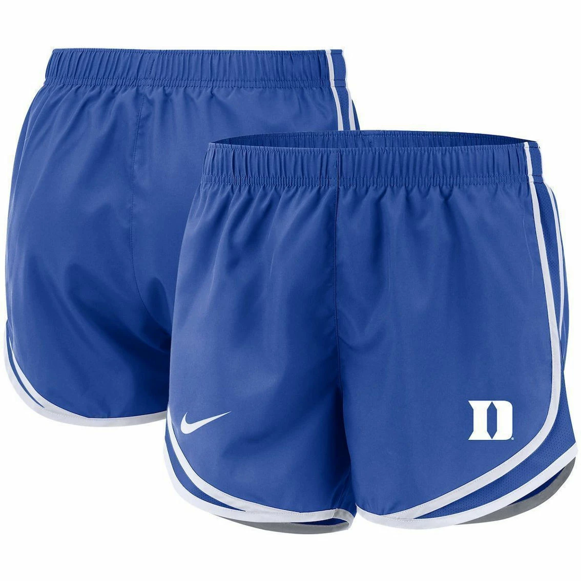 Nike Women's Royal Duke Blue Devils Team Tempo Performance Shorts 1 Nike Women's Royal Duke Blue Devils Team Tempo Performance Shorts