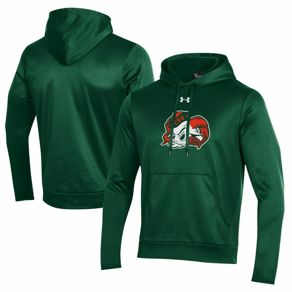 Under Armour Men's Green Colorado State Rams 2022 Aggie Day Pullover Hoodie 2 Under Armour Men's Green Colorado State Rams 2022 Aggie Day Pullover Hoodie - Image 2