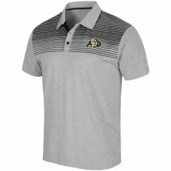 Colosseum Men's Gray Colorado Buffaloes Needles Polo 6 Colosseum Men's Gray Colorado Buffaloes Needles Polo -Pro Standard Shop DSCO1148314453 1927 ALT2