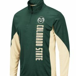 Men's Colosseum Green Colorado State Rams Bart Windshirt Quarter-Zip Jacket -Pro Standard Shop DSCO1148314631 2041 ALT2