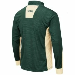Men's Colosseum Green Colorado State Rams Bart Windshirt Quarter-Zip Jacket -Pro Standard Shop DSCO1148314631 2041 ALT3