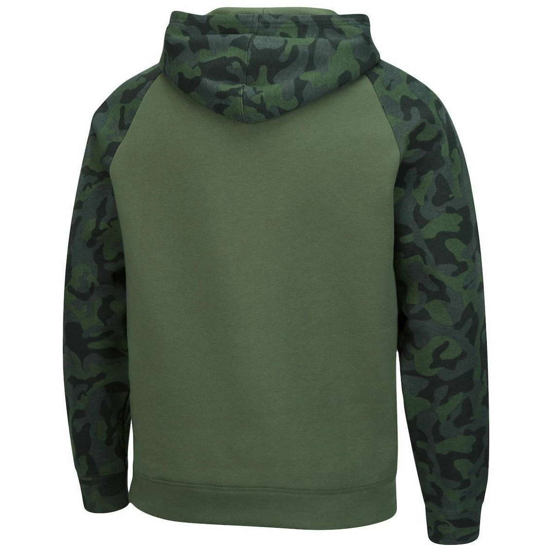 Colosseum Men's Olive/Camo Colorado State Rams OHT Military Appreciation Raglan Pullover Hoodie 4 Colosseum Men's Olive/Camo Colorado State Rams OHT Military Appreciation Raglan Pullover Hoodie - Image 4