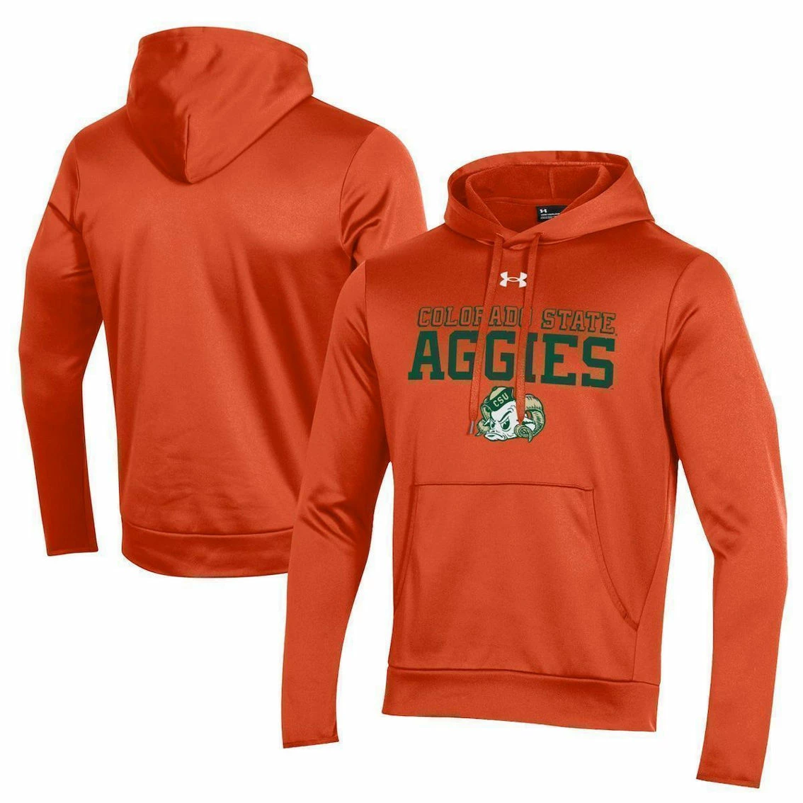 Under Armour Men's Orange Colorado State Rams 2022 Aggie Day Pullover Hoodie 1 Under Armour Men's Orange Colorado State Rams 2022 Aggie Day Pullover Hoodie