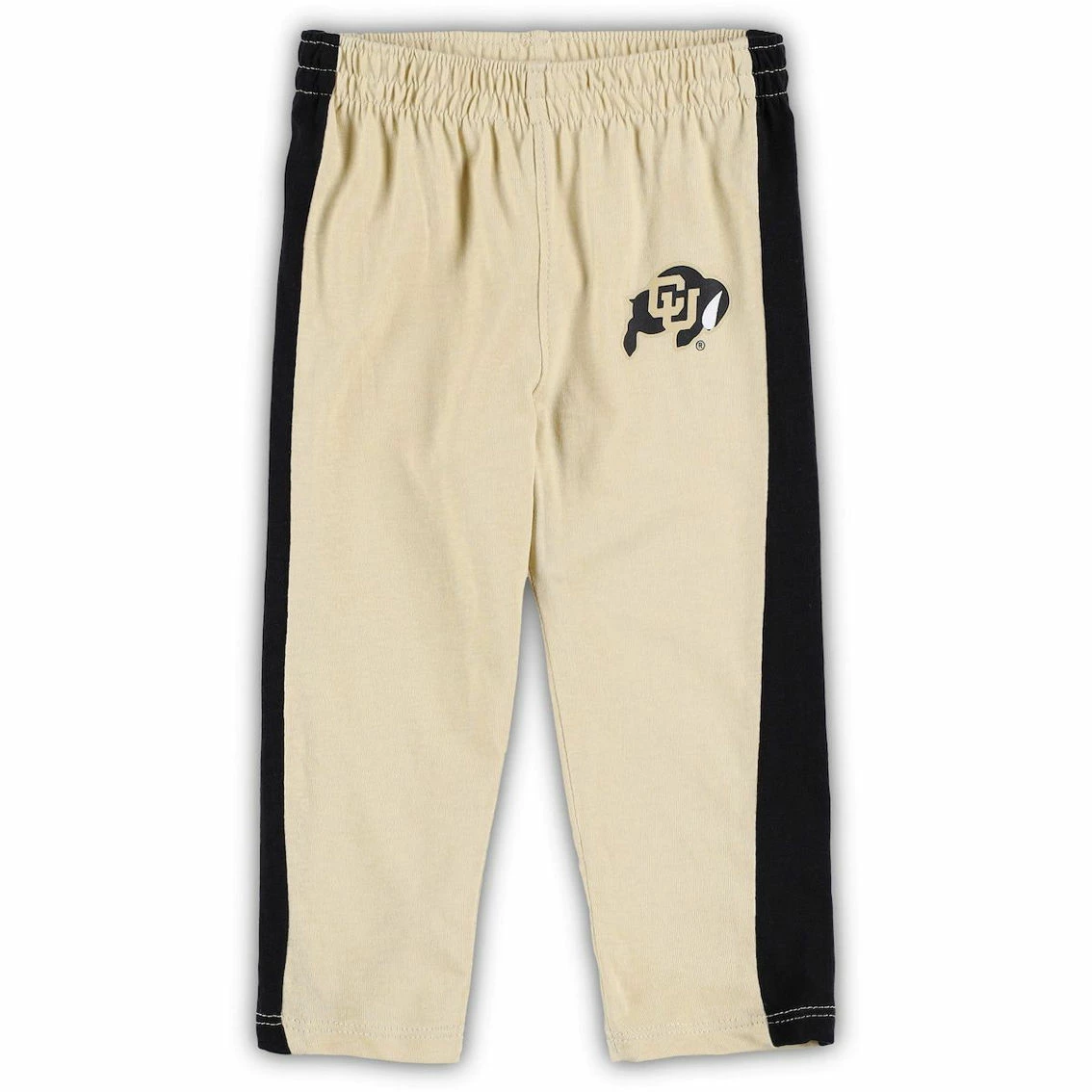 Outerstuff Infant Black/Gold Colorado Buffaloes Little Kicker Long Sleeve Bodysuit And Sweatpants Set 4 Outerstuff Infant Black/Gold Colorado Buffaloes Little Kicker Long Sleeve Bodysuit And Sweatpants Set - Image 4