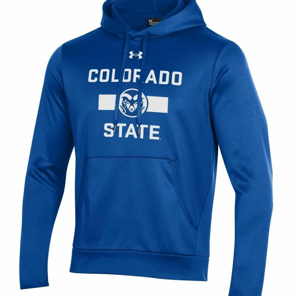 Under Armour Men's Royal Colorado State Rams Pride Pullover Hoodie 3 Under Armour Men's Royal Colorado State Rams Pride Pullover Hoodie - Image 3