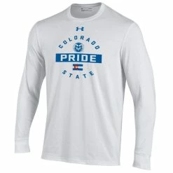 Under Armour Men's White Colorado State Rams Pride Long Sleeve T-Shirt -Pro Standard Shop DSCO1148318982 3550 ALT2