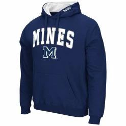 Colosseum Men's Navy Colorado School Of Mines Orediggers Arch & Logo Pullover Hoodie -Pro Standard Shop DSCO1148319344 1320 ALT2
