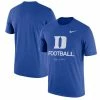 Nike Men's Heathered Royal Duke Blue Devils Team Football Legend T-Shirt
