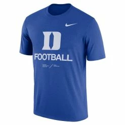 Nike Men's Heathered Royal Duke Blue Devils Team Football Legend T-Shirt 6 Nike Men's Heathered Royal Duke Blue Devils Team Football Legend T-Shirt -Pro Standard Shop DSCO1148319764 1350 ALT2