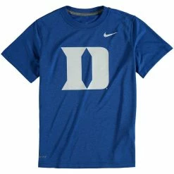 Nike Youth Royal Duke Blue Devils Logo Legend Performance T-Shirt