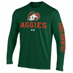 Under Armour Men's Green Colorado State Rams Aggies Sideline Two-Hit Performance Long Sleeve T-Shirt 6 Under Armour Men's Green Colorado State Rams Aggies Sideline Two-Hit Performance Long Sleeve T-Shirt -Pro Standard Shop DSCO1149616773 2041 ALT2