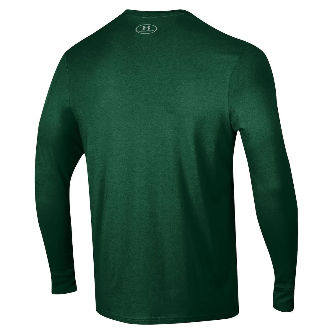 Under Armour Men's Green Colorado State Rams Aggies Sideline Two-Hit Performance Long Sleeve T-Shirt 4 Under Armour Men's Green Colorado State Rams Aggies Sideline Two-Hit Performance Long Sleeve T-Shirt - Image 4