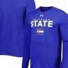 Under Armour Men's Royal Colorado State Rams State Sideline Performance Long Sleeve T-Shirt