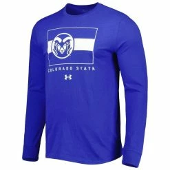 Under Armour Men's Royal Colorado State Rams Flag Sideline Performance Long Sleeve T-Shirt 6 Under Armour Men's Royal Colorado State Rams Flag Sideline Performance Long Sleeve T-Shirt -Pro Standard Shop DSCO1150500625 1350 ALT2