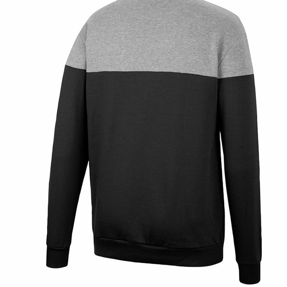 Men's Colosseum Heathered Gray/Black Colorado Buffaloes Be The Ball Quarter-Zip Top 4 Men's Colosseum Heathered Gray/Black Colorado Buffaloes Be The Ball Quarter-Zip Top - Image 4