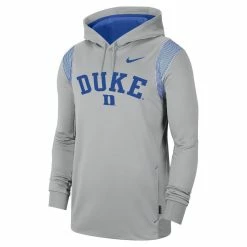 Men's Nike Gray Duke Blue Devils 2022 Game Day Sideline Performance Pullover Hoodie -Pro Standard Shop DSCO1151103822 4102 ALT2