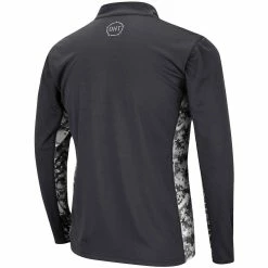 Men's Colosseum Charcoal Colorado State Rams OHT Military Appreciation Digi Camo Quarter-Zip Jacket -Pro Standard Shop DSCO1151103871 1904 ALT3