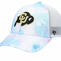 Women's '47 White Colorado Buffaloes Casey MVP Trucker Snapback Hat