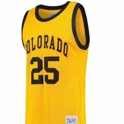 Original Retro Brand Men's Spencer Dinwiddie Gold Colorado Buffaloes Commemorative Classic Basketball Jersey 6 Original Retro Brand Men's Spencer Dinwiddie Gold Colorado Buffaloes Commemorative Classic Basketball Jersey -Pro Standard Shop DSCO1151350410 1853 ALT2