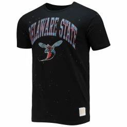 Original Retro Brand Men's Black Delaware State Hornets Bleach Splatter T-Shirt 6 Original Retro Brand Men's Black Delaware State Hornets Bleach Splatter T-Shirt -Pro Standard Shop DSCO1151350446 1007 ALT2