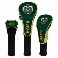 Team Effort Colorado State Rams Driver Fairway Hybrid Set Of Three Headcovers