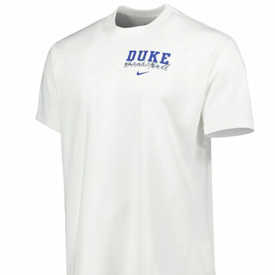 Men's Nike White Duke Blue Devils Basketball Movement Max90 T-Shirt 3 Men's Nike White Duke Blue Devils Basketball Movement Max90 T-Shirt - Image 3