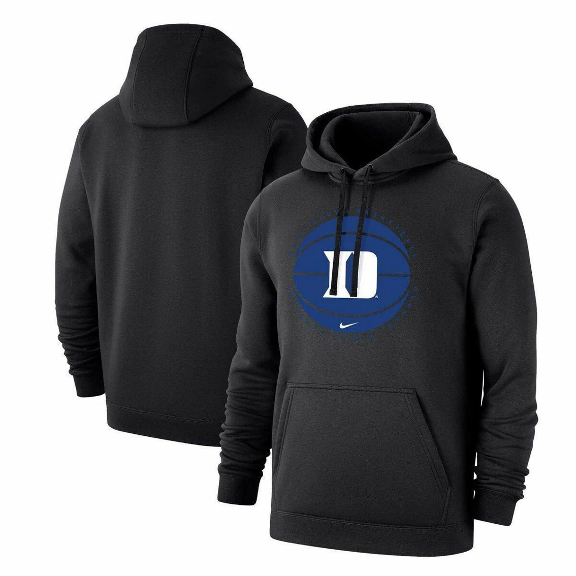 Nike Men's Black Duke Blue Devils Basketball Pullover Hoodie 1 Nike Men's Black Duke Blue Devils Basketball Pullover Hoodie