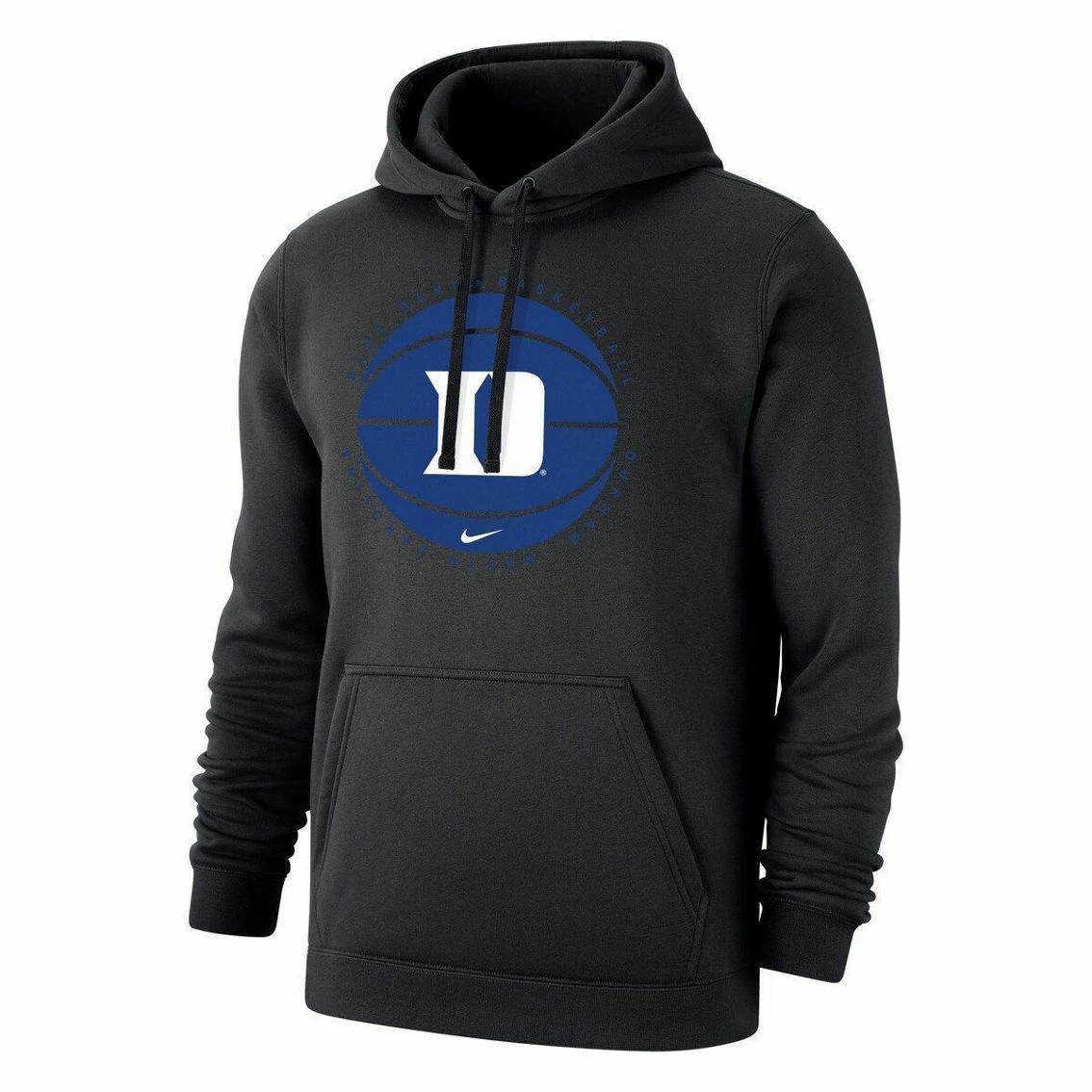 Nike Men's Black Duke Blue Devils Basketball Pullover Hoodie 3 Nike Men's Black Duke Blue Devils Basketball Pullover Hoodie - Image 3